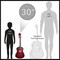 Ashthorpe Beginner Acoustic Guitar Package, Basic Starter Kit w/ Gig Bag, Strings, Strap, Tuner, Picks